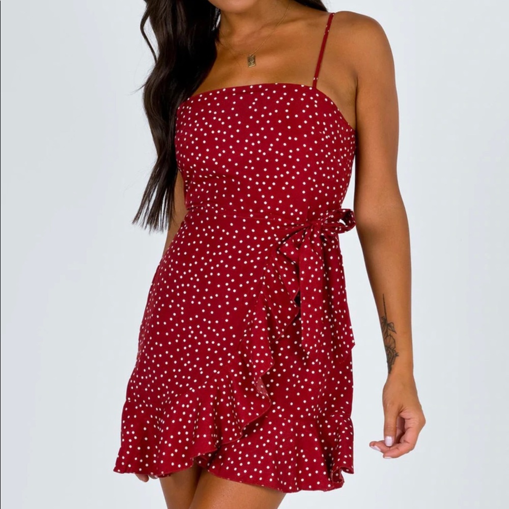 Princess Polly poka dot dress
